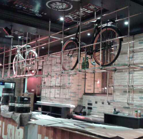 Cage à vélo décorative